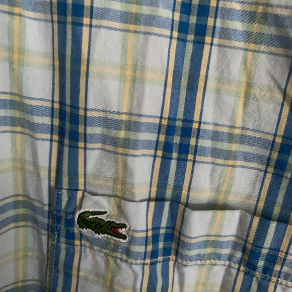 Locoste button up. No rips or tears. I’m good shape. - Picture 2 of 4